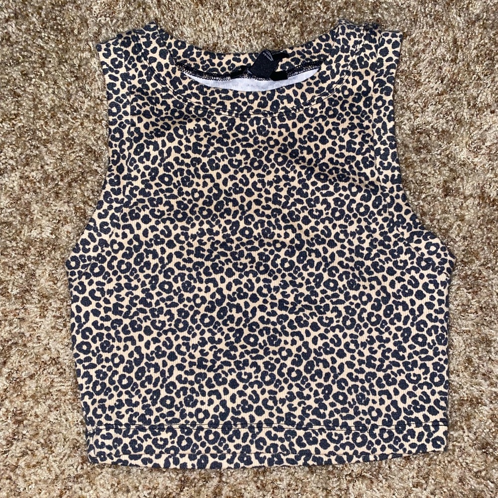 Forever 21 Cheetah Print Tank Top